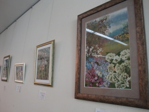 絵画展示会の画像