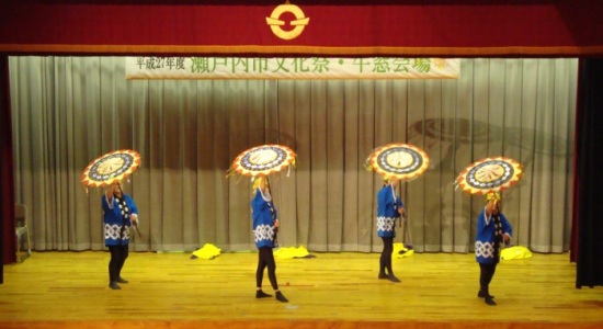 傘踊りあじさいの画像