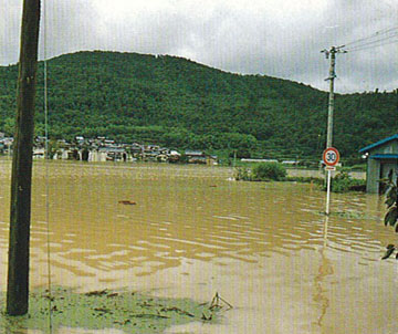 平成2年の大水害の画像
