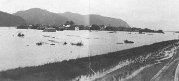 台風17号仁生田部落の画像