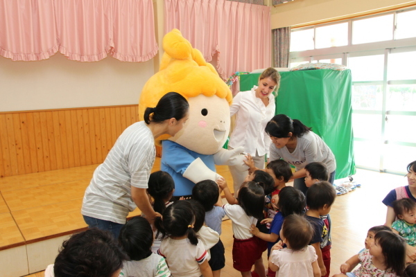 長船東保育園の子供と遊んだ画像2