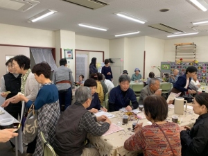 令和元年度市民講座　臨時つくしカフェ写真