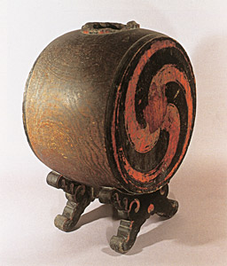 太鼓型酒筒（太鼓樽）の画像