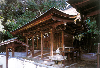 日吉神社 本殿の画像