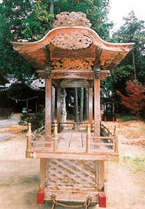 (写真)片山日子神社だんじり