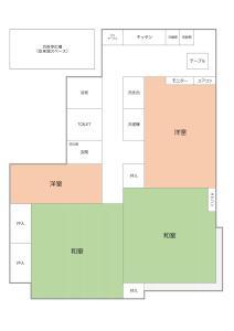 牛窓お試し住宅間取図の画像