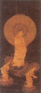 遍明院 阿弥陀三尊来迎図の画像