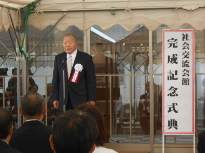 屋猛司入所者自治会長