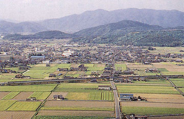 （写真）邑久町の中心部