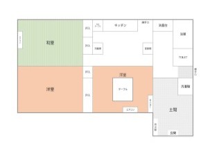 長船お試し住宅間取図