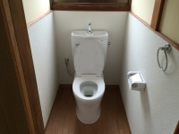 長船お試し住宅トイレの画像