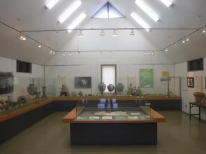 須恵古代館の展示室風景