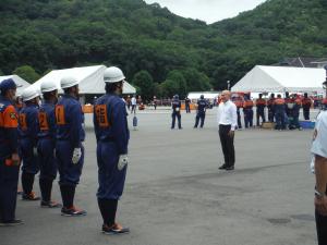 市長　労い