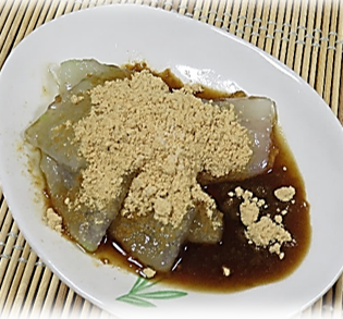 冬瓜のくずもち風デザートの画像