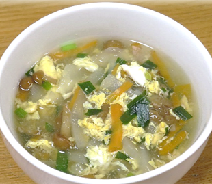 なめこの中華スープの画像