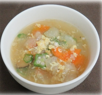 冬瓜入り卵スープの画像