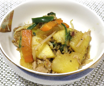 そうめん南瓜の炒め物の画像