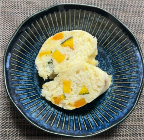 かぼちゃ蒸しパンの画像