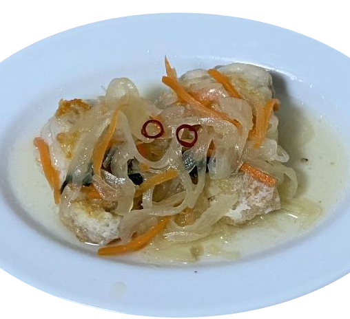 揚げない鶏の南蛮漬けの画像