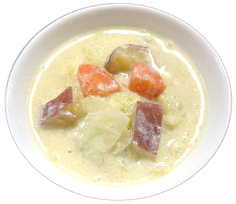 たっぷり野菜の豆乳スープの画像