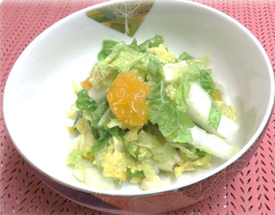 白菜サラダの画像