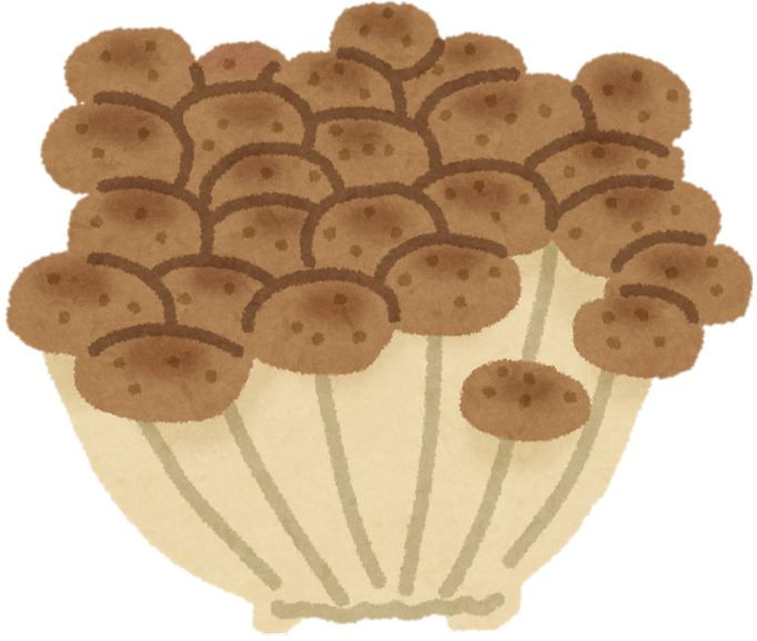 しめじのイラスト