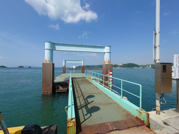 うしまどかぜまちさんばし