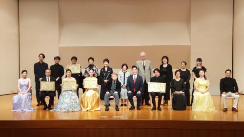 第9回夢二コンクール表彰式記念写真