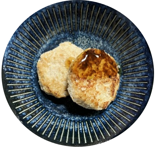 れんこんハンバーグの画像