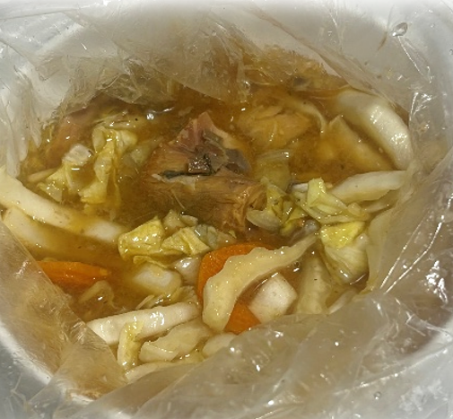 さば缶と白菜のみそ煮