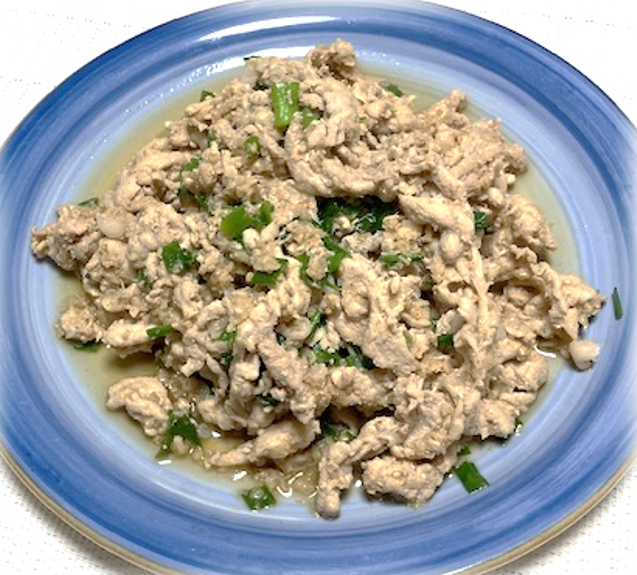 豚肉の薬味炒めの画像