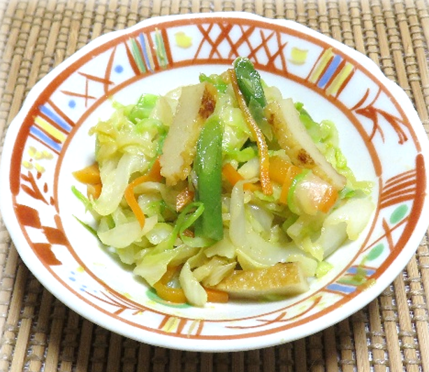 キャベツのからし和え