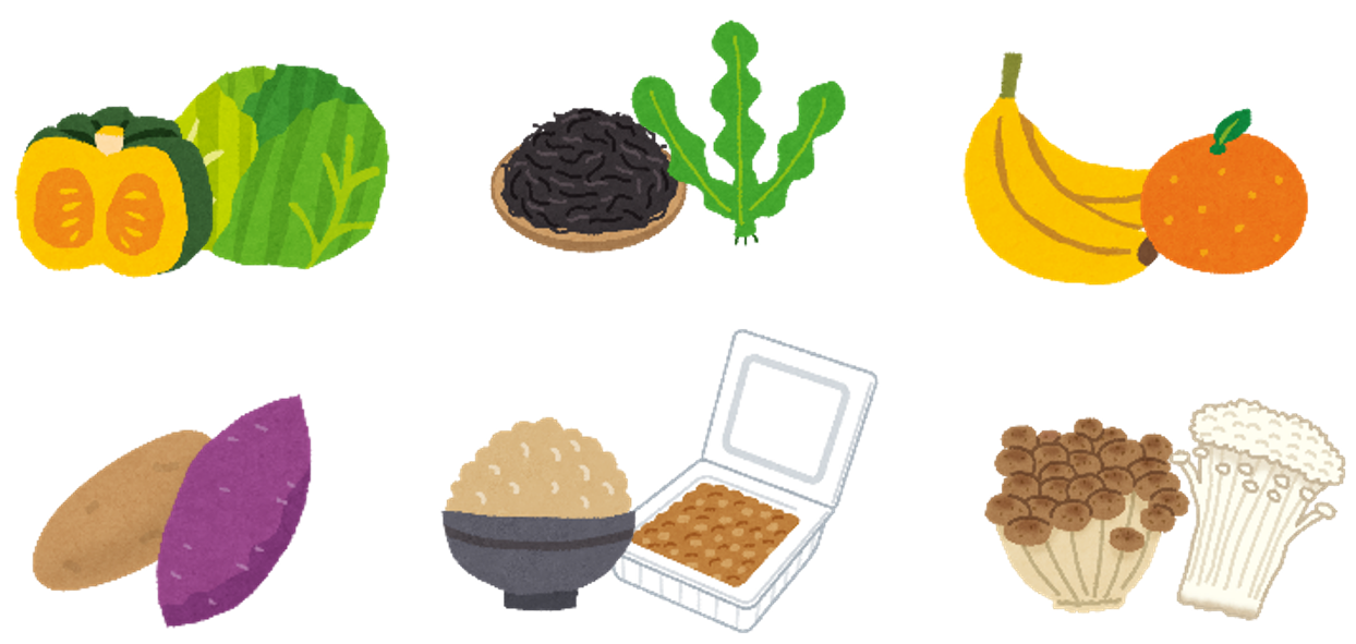 食物繊維のイラストの画像