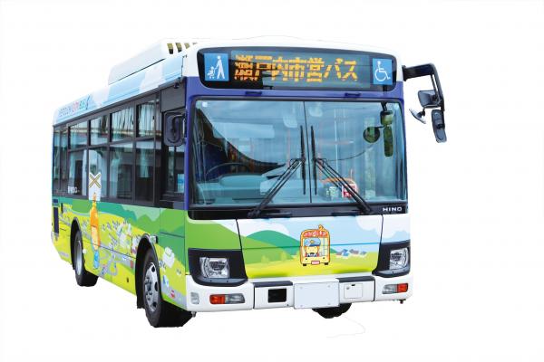 市営バスの写真