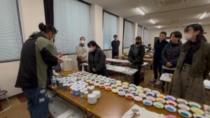 岩絵の具をこれだけ使える講座は瀬戸内市公民館講座だけ！