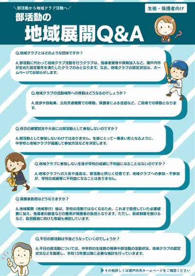 部活動の地域展開チラシ裏面