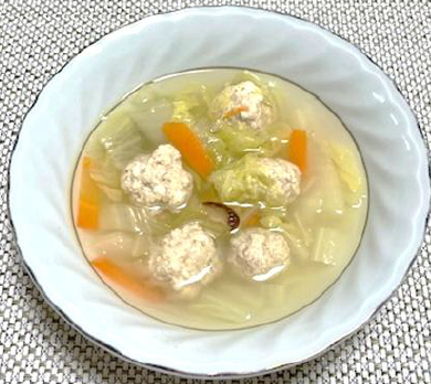 鶏団子スープ