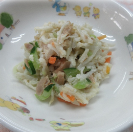 切り干し大根のサラダの画像