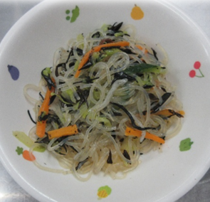 ひじきとちりめんの中華サラダの画像