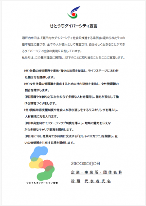 宣言書