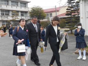 卒業式４