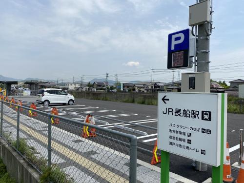 駐車場全景