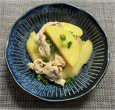 じゃがいもと豚肉のみそ炒め
