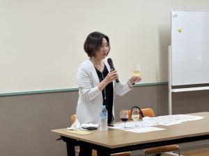 日本ソムリエ協会ワインエキスパートエクセレンスという凄い資格をお持ちの岡崎先生!