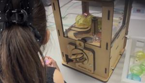 ３Dプリンターでガチャガチャも作れます
