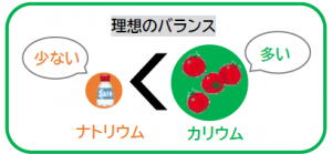 ナトカリバランス　理想の図