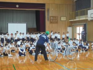 自転車の乗り方