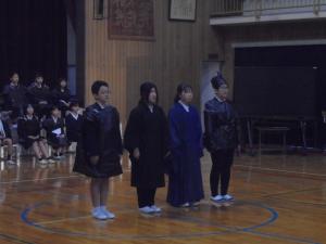 R6学習発表会・終わりの言葉