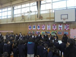 R66年生を送る会10