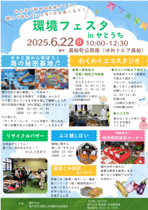 環境フェスタ チラシ